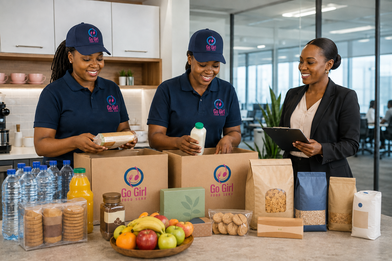 Go Girl FoodServ corporate office food and pantry supply Johannesburg