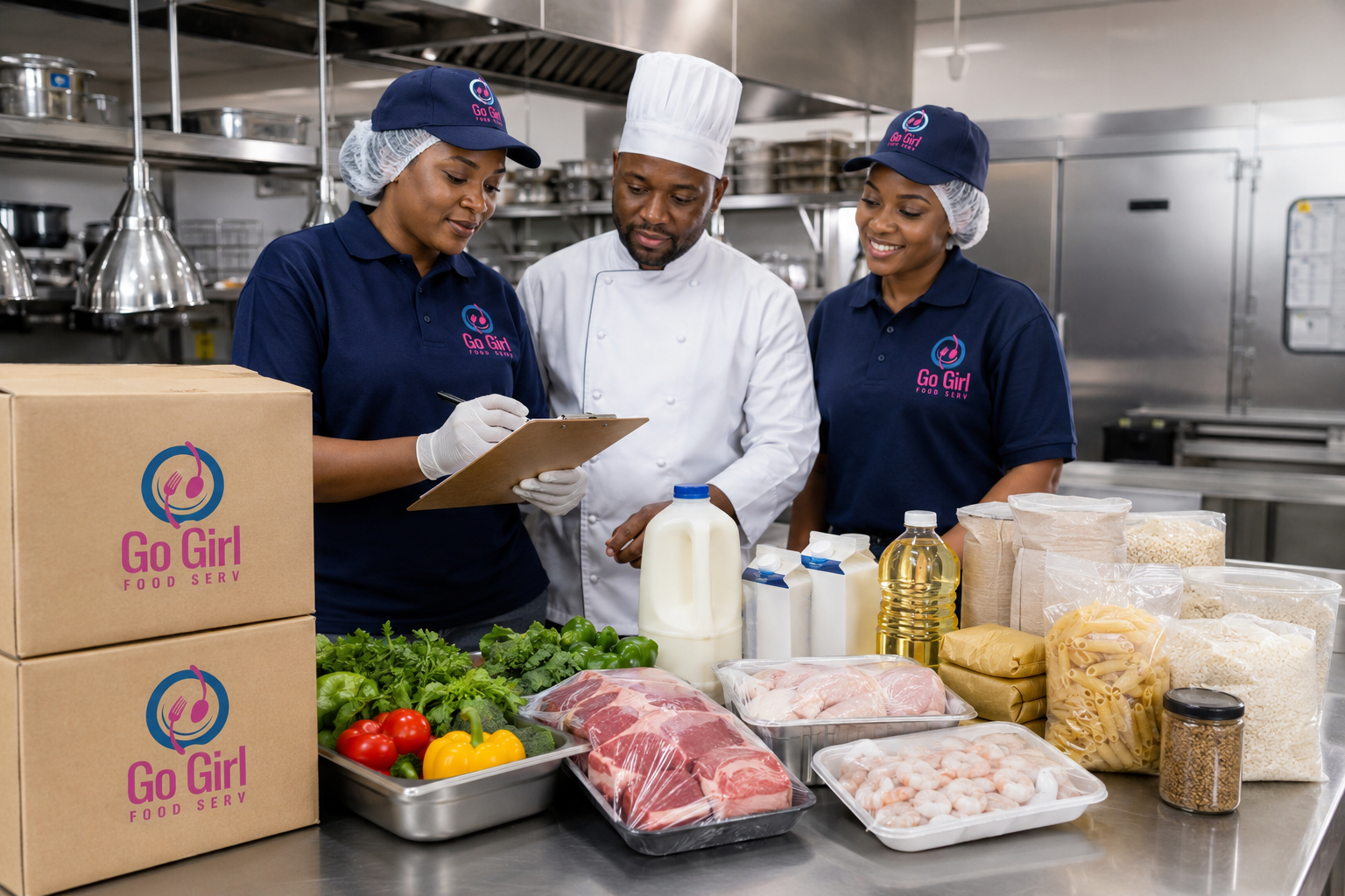 Go Girl FoodServ food supply for hotels, restaurants and caterers