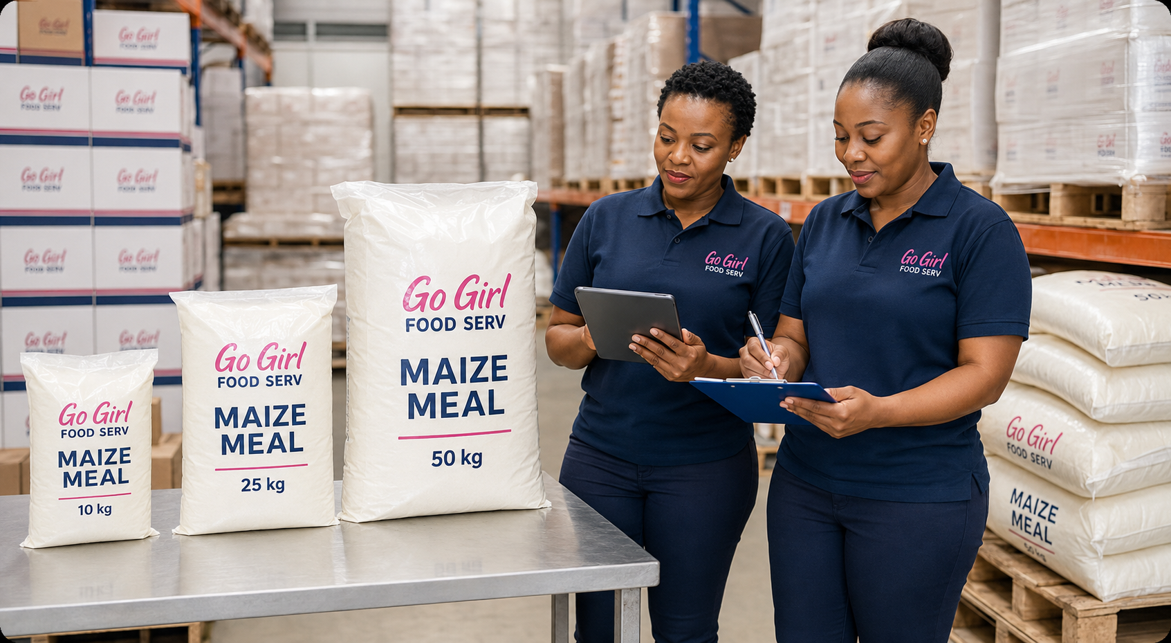 Bulk Maize Meal Suppliers to Zimbabwe – Go Girl FoodServ